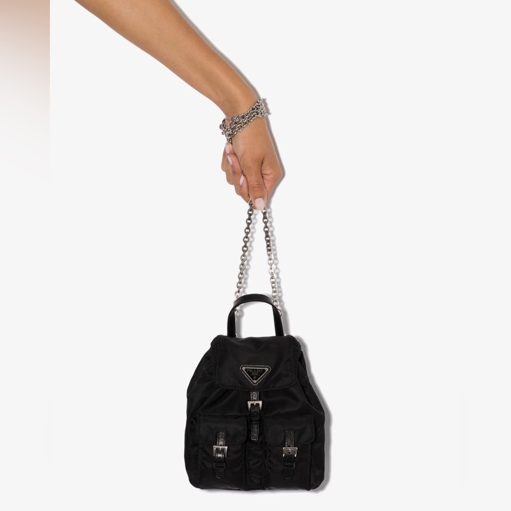 PRADA RE-NYLON MINI BACKPACK - Picture 5 of 13